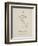 Kite Illustrations and Verses From Nonsense Alphabets Drawn and Written by Edward Lear.-Edward Lear-Framed Giclee Print