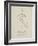 Kite Illustrations and Verses From Nonsense Alphabets Drawn and Written by Edward Lear.-Edward Lear-Framed Giclee Print