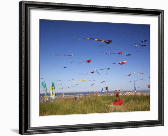 Kites, International Kite Festival, Long Beach, Washington, USA-Jamie & Judy Wild-Framed Photographic Print