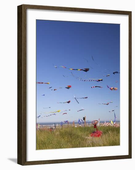 Kites, International Kite Festival, Long Beach, Washington, USA-Jamie & Judy Wild-Framed Photographic Print