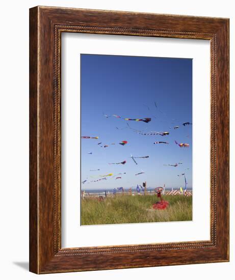 Kites, International Kite Festival, Long Beach, Washington, USA-Jamie & Judy Wild-Framed Photographic Print