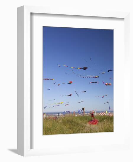 Kites, International Kite Festival, Long Beach, Washington, USA-Jamie & Judy Wild-Framed Photographic Print