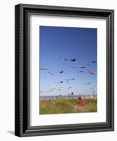 Kites, International Kite Festival, Long Beach, Washington, USA-Jamie & Judy Wild-Framed Photographic Print