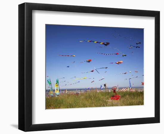 Kites, International Kite Festival, Long Beach, Washington, USA-Jamie & Judy Wild-Framed Photographic Print