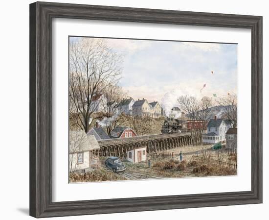 Kites Of March-Stanton Manolakas-Framed Giclee Print