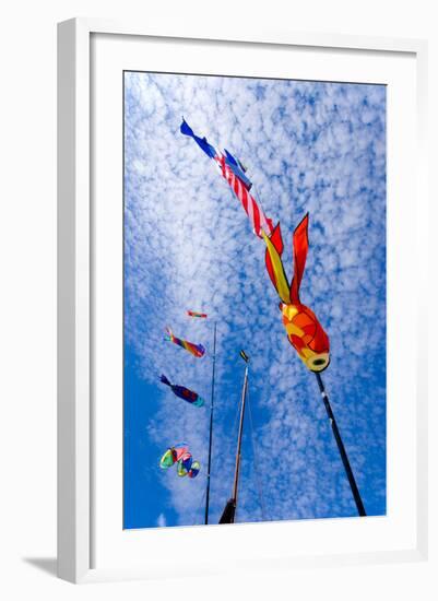 Kites-Charles Bowman-Framed Photographic Print