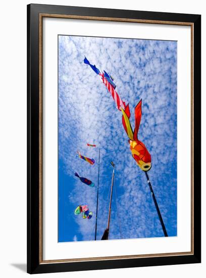 Kites-Charles Bowman-Framed Photographic Print