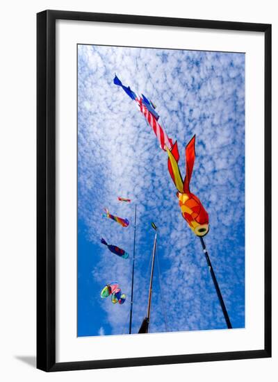 Kites-Charles Bowman-Framed Photographic Print