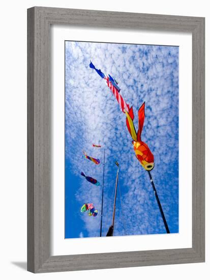 Kites-Charles Bowman-Framed Photographic Print