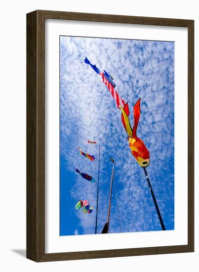 Kites-Charles Bowman-Framed Photographic Print