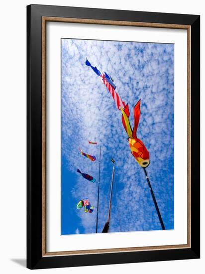 Kites-Charles Bowman-Framed Photographic Print