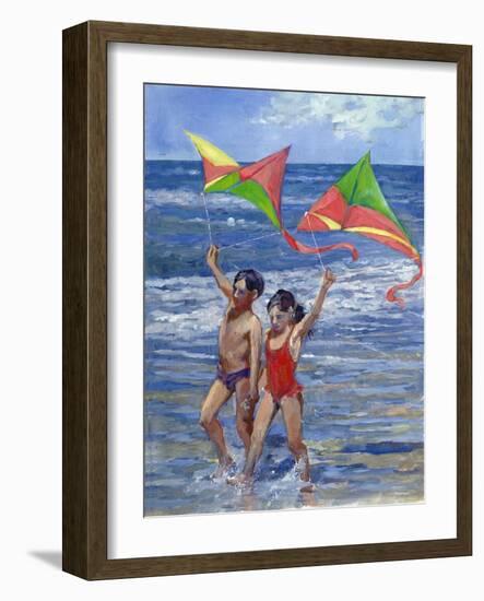 Kites-Rosemary Lowndes-Framed Giclee Print