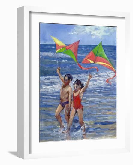 Kites-Rosemary Lowndes-Framed Giclee Print