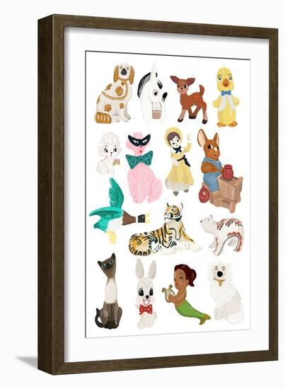 Kitsch Print-Hanna Melin-Framed Giclee Print