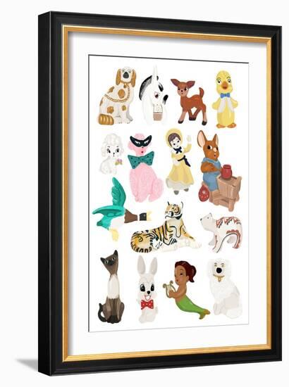 Kitsch Print-Hanna Melin-Framed Giclee Print