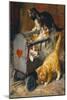 Kitten Carriage-Julius Adam-Mounted Art Print