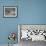 Kitten Sitting on Sunny Pavement-Gjon Mili-Framed Photographic Print displayed on a wall