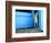 Kitten Standing in Doorway, Apia, Samoa-Will Salter-Framed Photographic Print