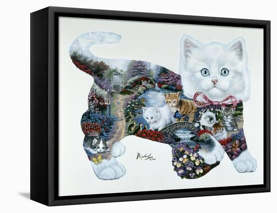 Kitten Tales-Jenny Newland-Framed Premier Image Canvas