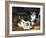 Kittens at Play-Charles Van Den Eycken-Framed Giclee Print