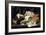 Kittens Playing on Desk, (Oil on Canvas)-Alfred Brunel De Neuville-Framed Giclee Print