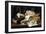 Kittens Playing on Desk, (Oil on Canvas)-Alfred Brunel De Neuville-Framed Giclee Print