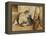 Kittens Playing-Frank Paton-Framed Premier Image Canvas