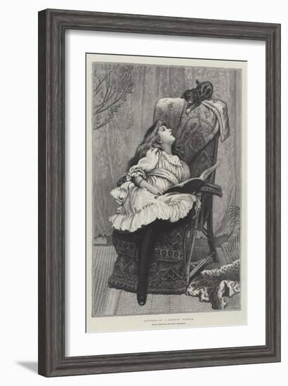 Kittens, Royal Institute Art-Union Exhibition-Charles Burton Barber-Framed Giclee Print