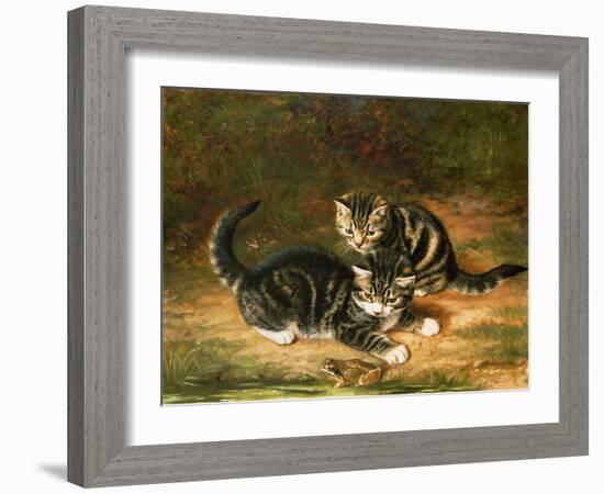 Kittens-Horatio Henry Couldery-Framed Giclee Print