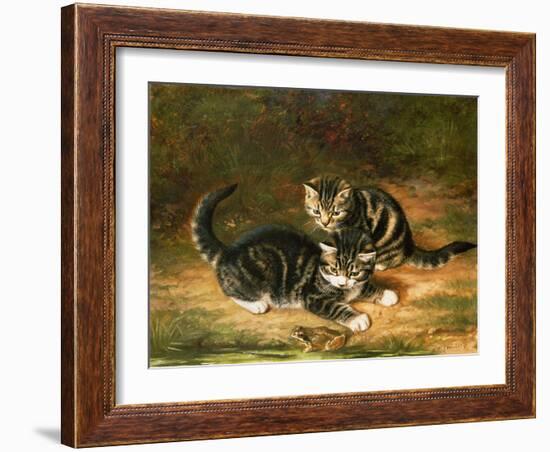 Kittens-Horatio Henry Couldery-Framed Giclee Print