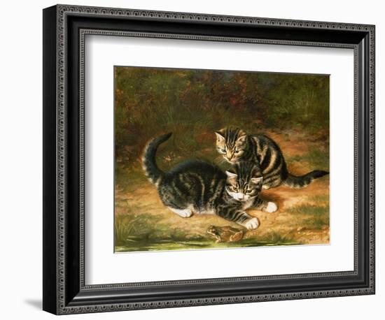 Kittens-Horatio Henry Couldery-Framed Giclee Print