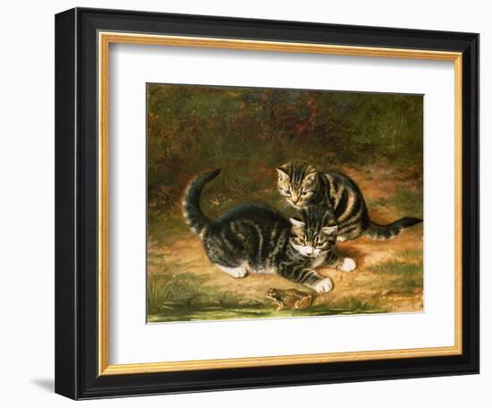 Kittens-Horatio Henry Couldery-Framed Giclee Print