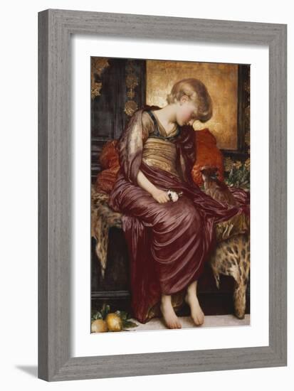 Kittens-Frederick Leighton-Framed Giclee Print