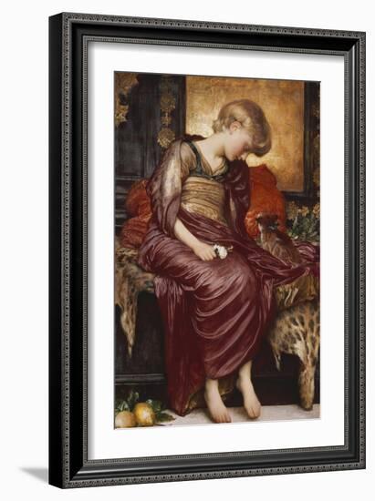 Kittens-Frederick Leighton-Framed Giclee Print