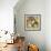 Kitties and Flowers-William Vanderdasson-Framed Giclee Print displayed on a wall