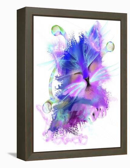 Kitty 5-Stephanie Analah-Framed Premier Image Canvas