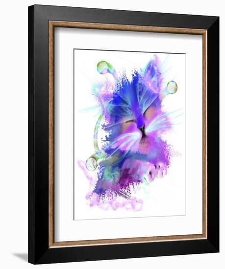 Kitty 5-Stephanie Analah-Framed Giclee Print