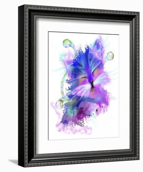 Kitty 5-Stephanie Analah-Framed Giclee Print