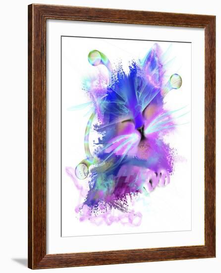 Kitty 5-Stephanie Analah-Framed Giclee Print