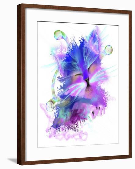 Kitty 5-Stephanie Analah-Framed Giclee Print