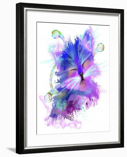 Kitty 5-Stephanie Analah-Framed Giclee Print