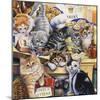 Kitty Bakery-Jenny Newland-Mounted Giclee Print