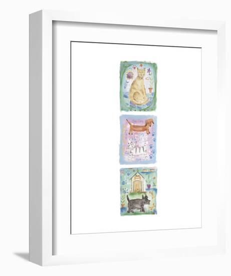 Kitty Bow Wow-Jane Claire-Framed Art Print