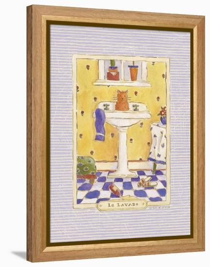 Kitty Lavabo-Sudi Mccollum-Framed Stretched Canvas