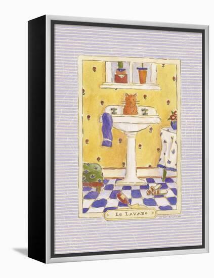 Kitty Lavabo-Sudi Mccollum-Framed Stretched Canvas