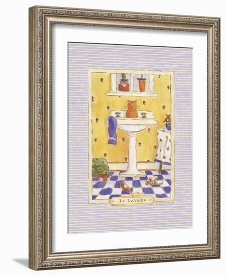 Kitty Lavabo-Sudi Mccollum-Framed Art Print