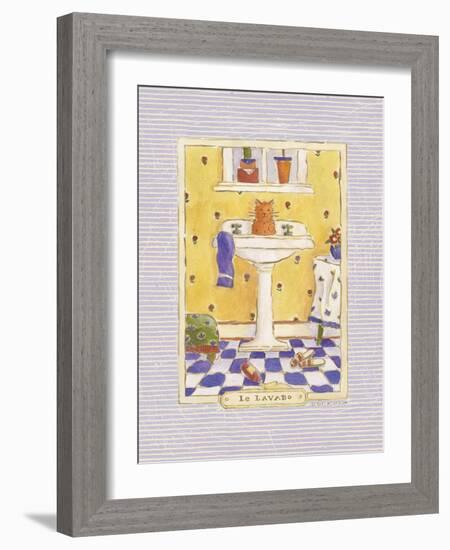 Kitty Lavabo-Sudi Mccollum-Framed Art Print