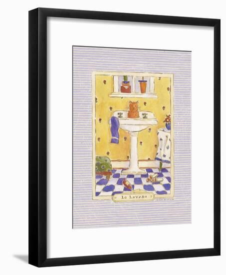 Kitty Lavabo-Sudi Mccollum-Framed Art Print