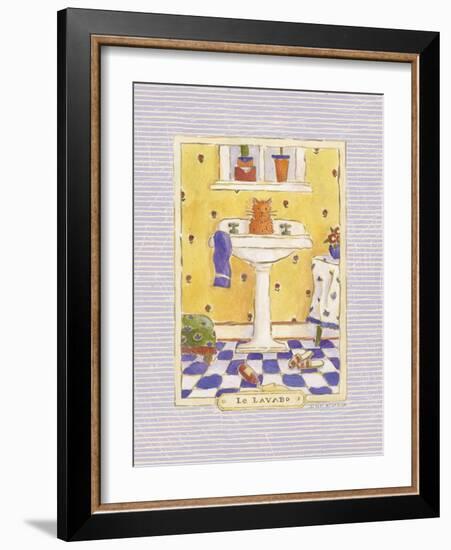 Kitty Lavabo-Sudi Mccollum-Framed Art Print