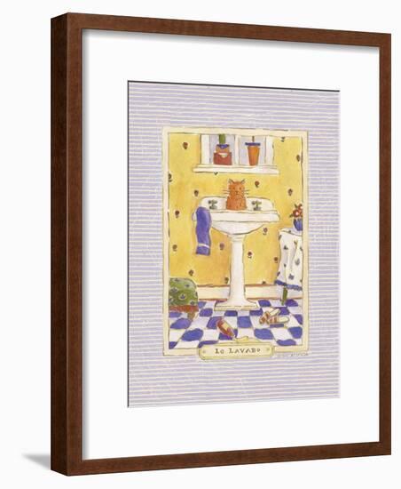 Kitty Lavabo-Sudi Mccollum-Framed Art Print